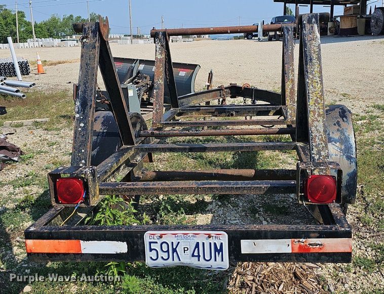 image for item LW9659 1975 Shop built  reel trailer