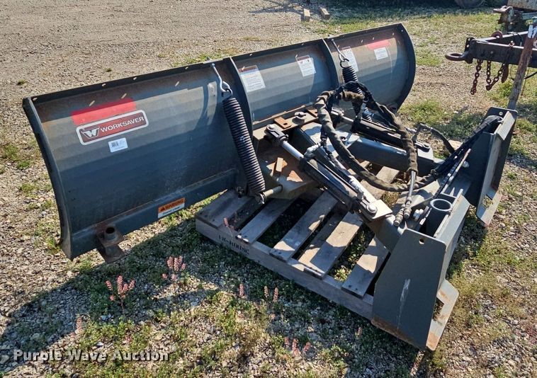 image for item LW9660 WorkSaver SBS-27808  skid steer snow plow