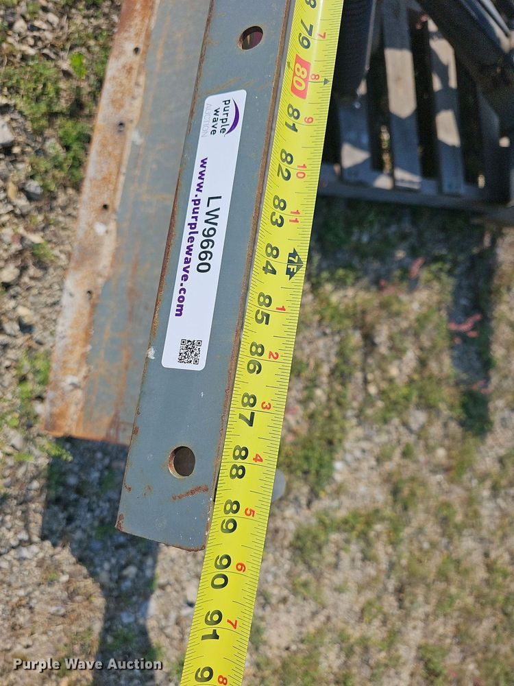 image for item LW9660 WorkSaver SBS-27808  skid steer snow plow