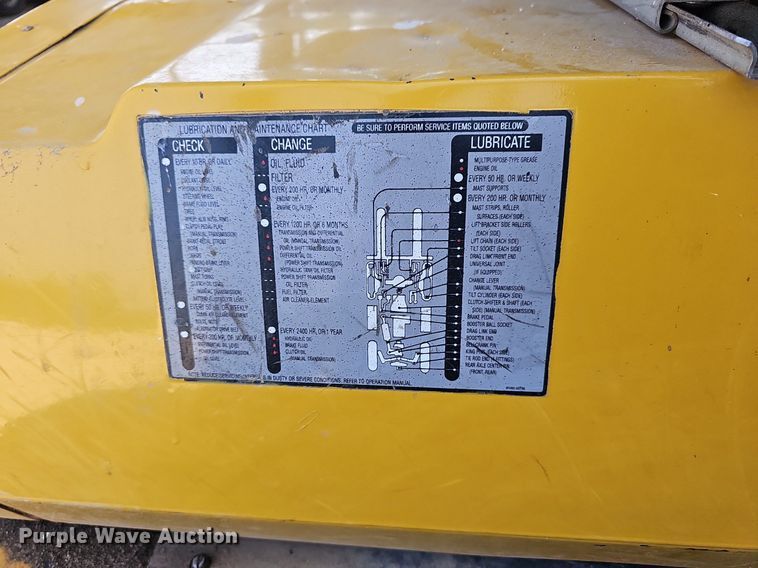 image for item LW9661 Caterpillar GPL40  forklift