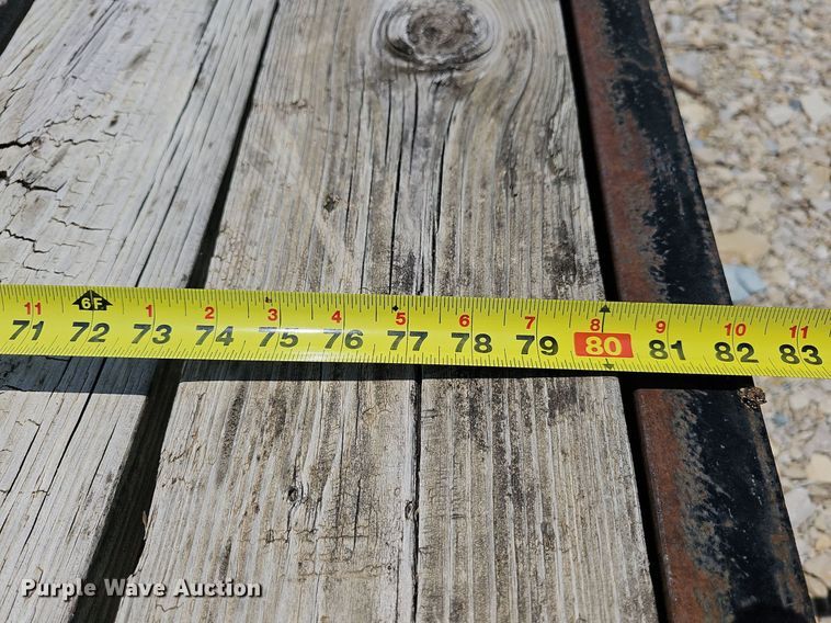 image for item LW9667 1992 Double L  utility trailer