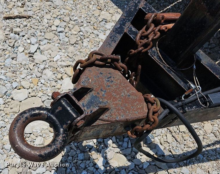 image for item LW9667 1992 Double L  utility trailer