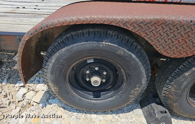 image for item LW9667 1992 Double L  utility trailer