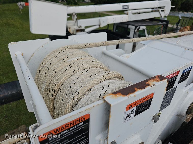 image for item LW9668 2002 Freightliner FL80  Crew Cab digger derrick truck