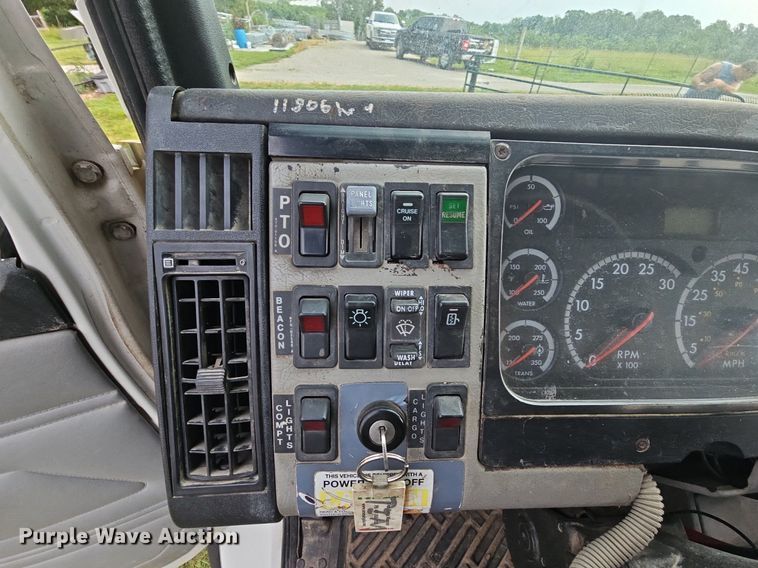 image for item LW9668 2002 Freightliner FL80  Crew Cab digger derrick truck