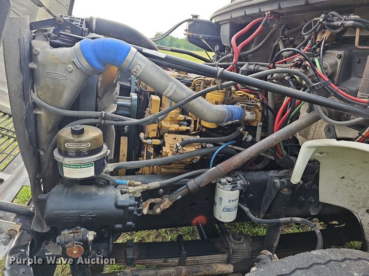 image for item LW9668 2002 Freightliner FL80  Crew Cab digger derrick truck