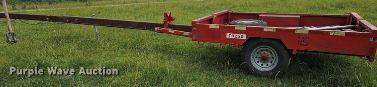 image for item LW9670 2001 Utility Tool & Trailer  pole trailer