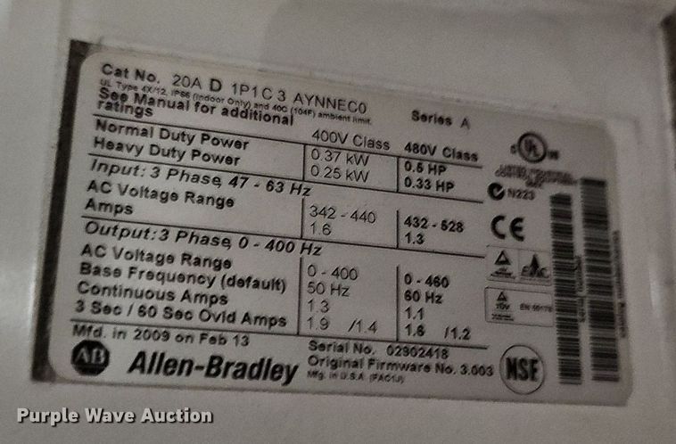 image for item LW9675 AMW  uncoiler