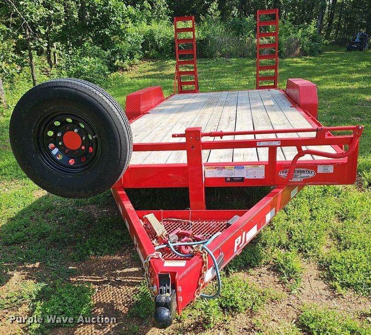 image for item LW9683 2021 PJ  equipment trailer