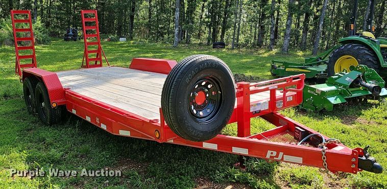 image for item LW9683 2021 PJ  equipment trailer