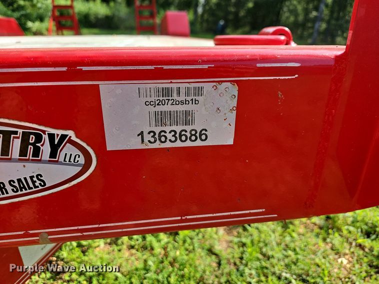 image for item LW9683 2021 PJ  equipment trailer