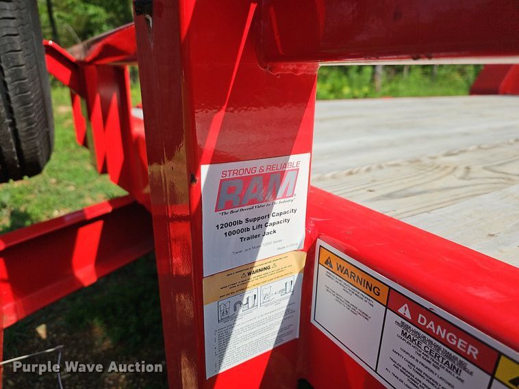 image for item LW9683 2021 PJ  equipment trailer