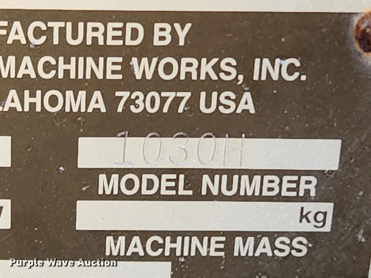 image for item LX9644 1999 Ditch Witch 1030  trencher