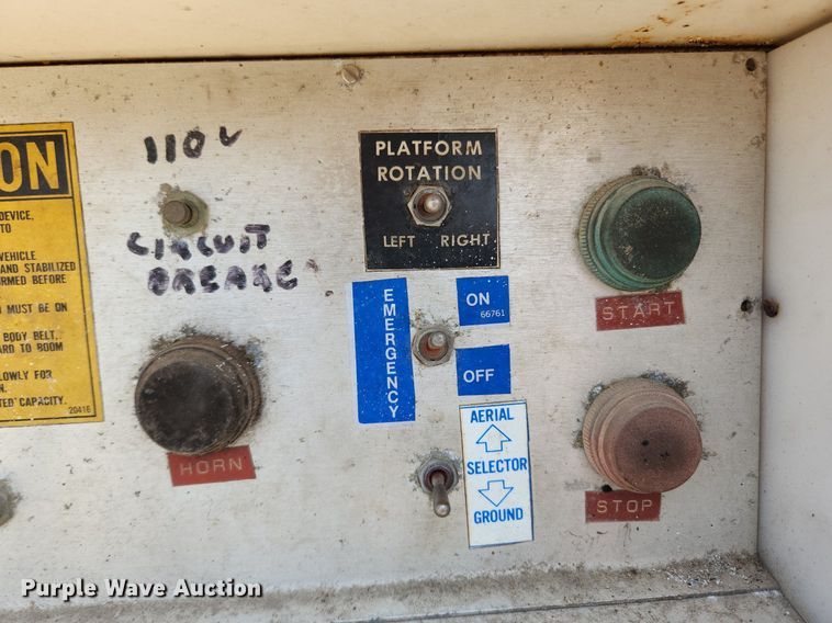 image for item LX9645 FWD 66-18CC  boom lift truck