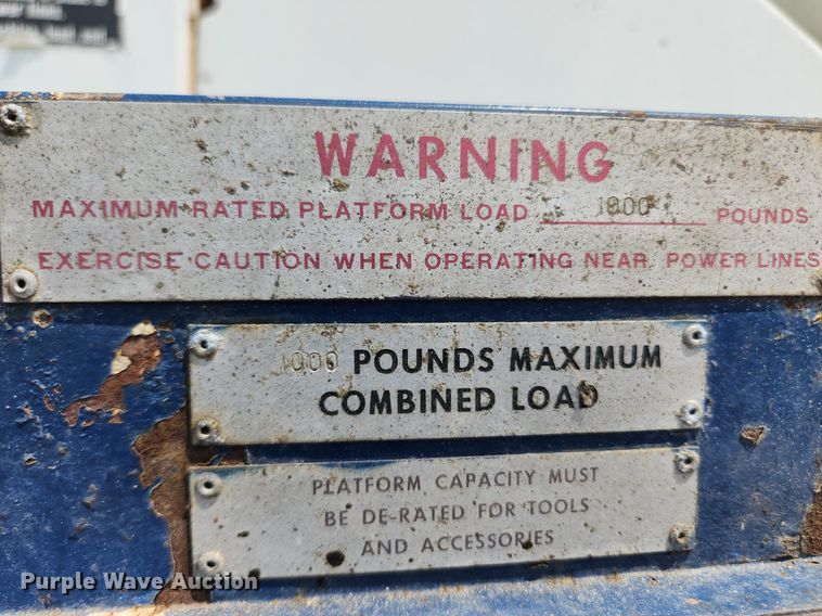 image for item LX9645 FWD 66-18CC  boom lift truck