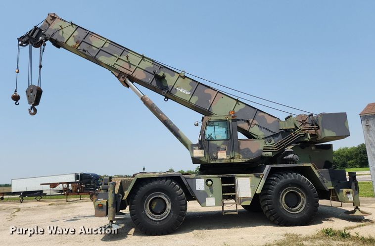 image for item LX9648 1988 Grove RT875CC  crane