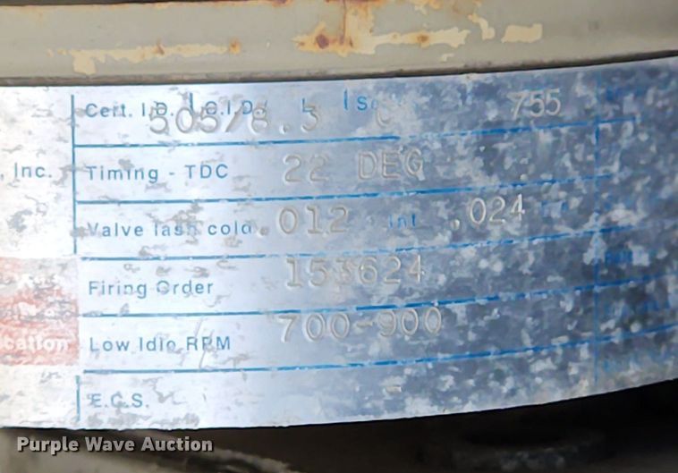 image for item LX9648 1988 Grove RT875CC  crane