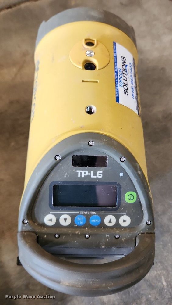 image for item LX9696 Topcon TP-L6  pipe laser