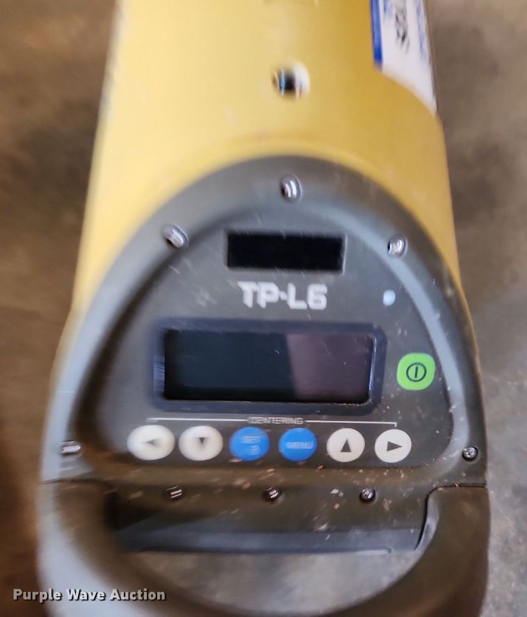 image for item LX9696 Topcon TP-L6  pipe laser