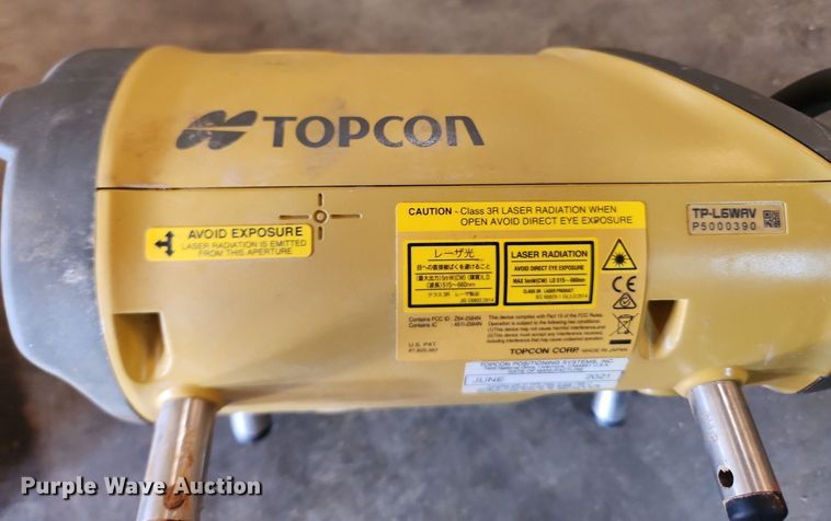 image for item LX9696 Topcon TP-L6  pipe laser