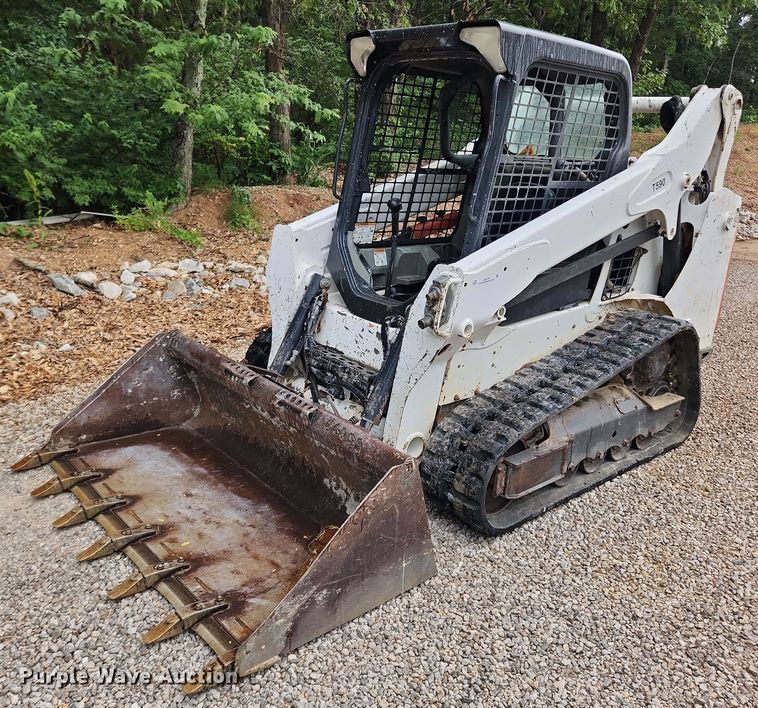 image for item LX9719 2016 Bobcat T590  tracked skid steer loader