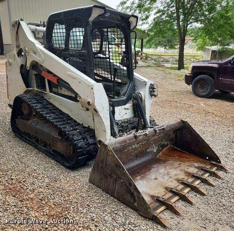 image for item LX9719 2016 Bobcat T590  tracked skid steer loader