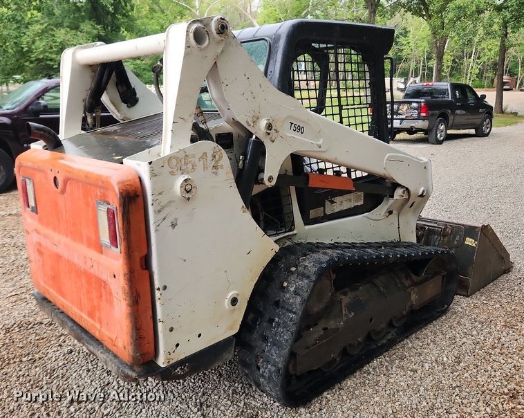 image for item LX9719 2016 Bobcat T590  tracked skid steer loader