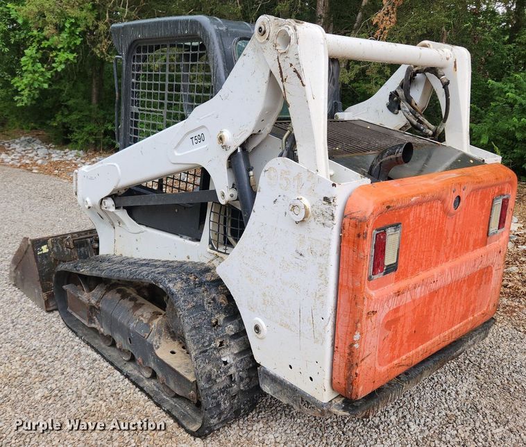 image for item LX9719 2016 Bobcat T590  tracked skid steer loader