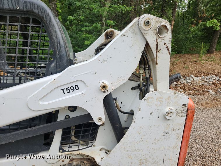 image for item LX9719 2016 Bobcat T590  tracked skid steer loader