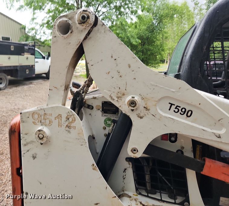 image for item LX9719 2016 Bobcat T590  tracked skid steer loader