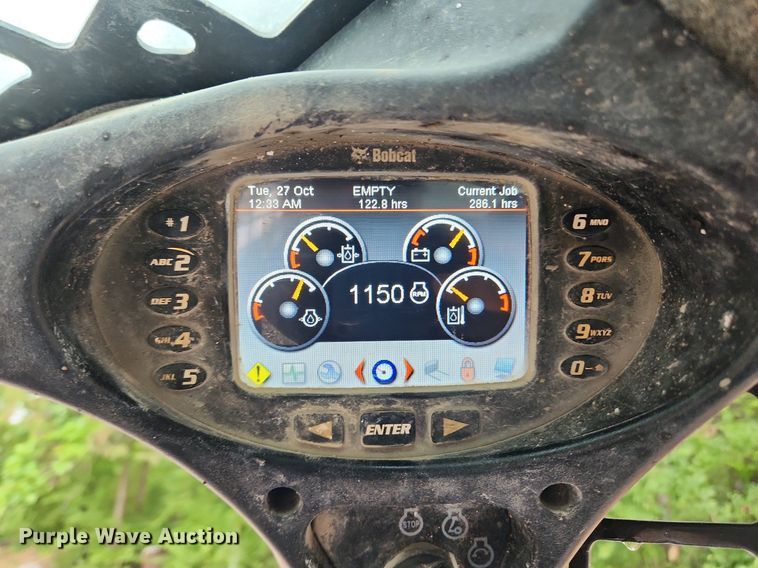 image for item LX9719 2016 Bobcat T590  tracked skid steer loader