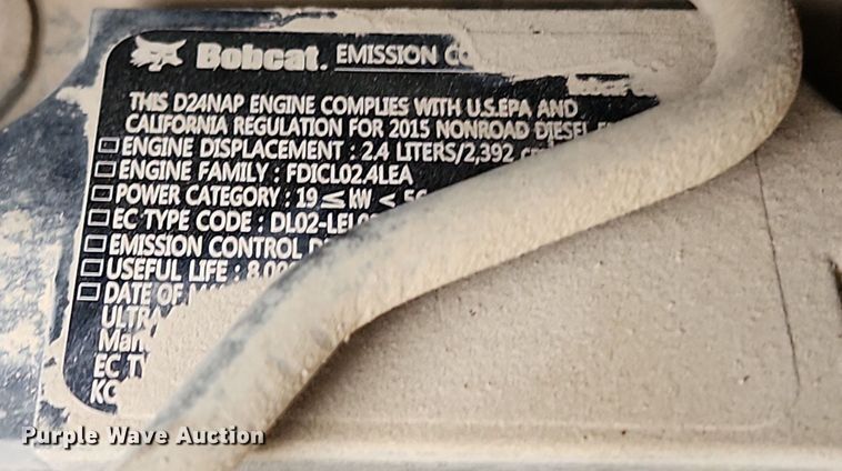 image for item LX9719 2016 Bobcat T590  tracked skid steer loader