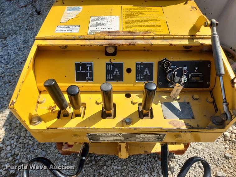 image for item LX9724 2003 Rammax P33/24HHMR  trench compactor