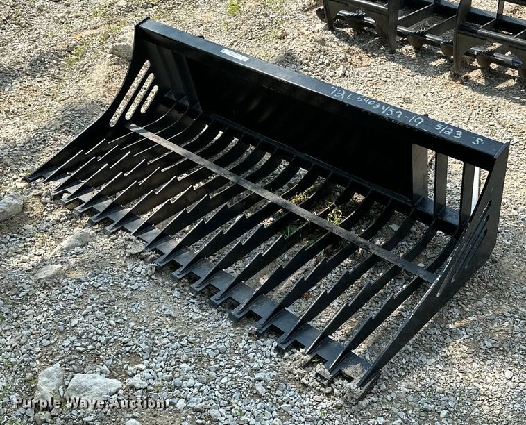 image for item MB9558 70"W skid steer rock bucket