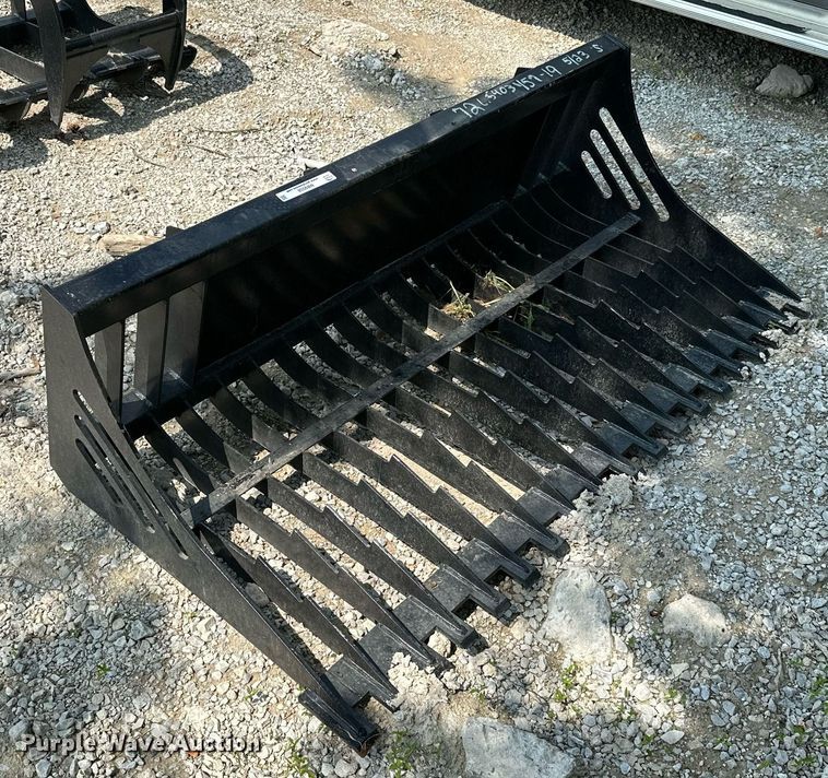 image for item MB9558 70"W skid steer rock bucket