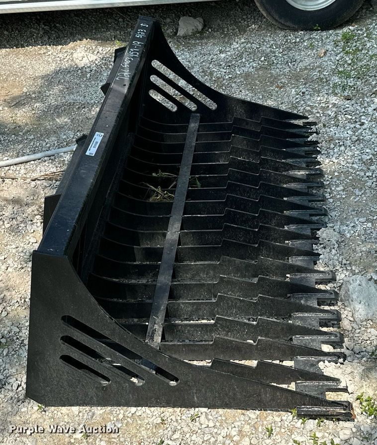 image for item MB9558 70"W skid steer rock bucket
