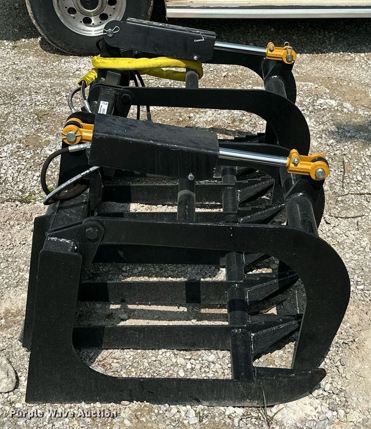 image for item MB9559 60"W skid steer grapple bucket