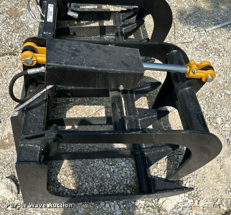 image for item MB9559 60"W skid steer grapple bucket