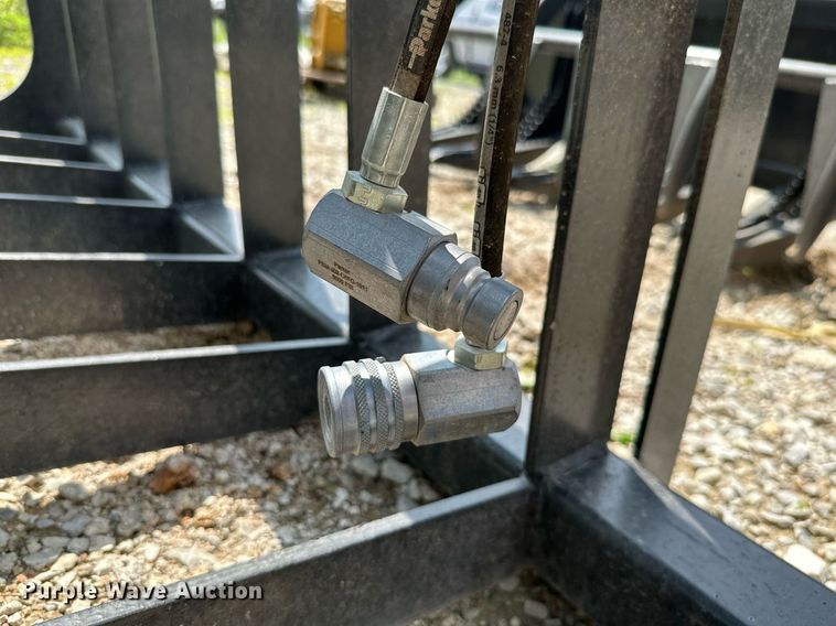 image for item MB9559 60"W skid steer grapple bucket