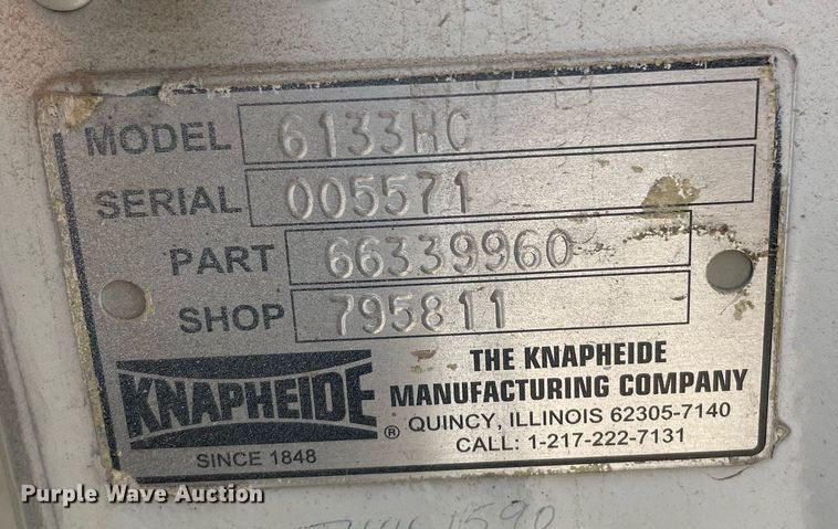 image for item ME9814 Knapheide  utility bed