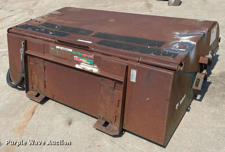 image for item ME9826 Bobcat Sweeper 72  skid steer sweeper