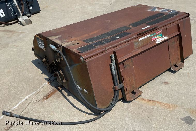 image for item ME9826 Bobcat Sweeper 72  skid steer sweeper