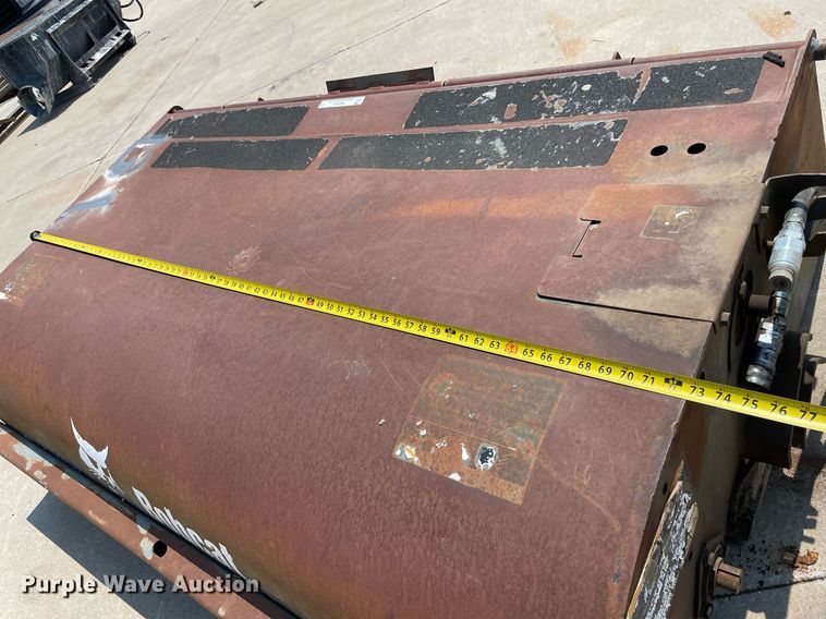 image for item ME9826 Bobcat Sweeper 72  skid steer sweeper