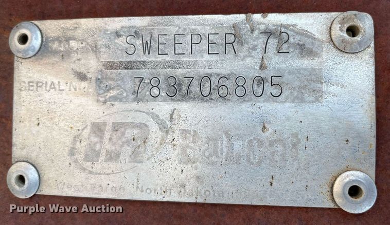 image for item ME9826 Bobcat Sweeper 72  skid steer sweeper