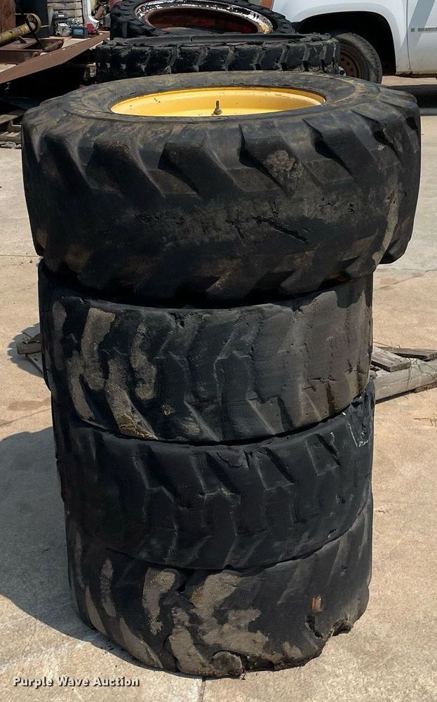 image for item ME9828 Skid steer tires and wheels