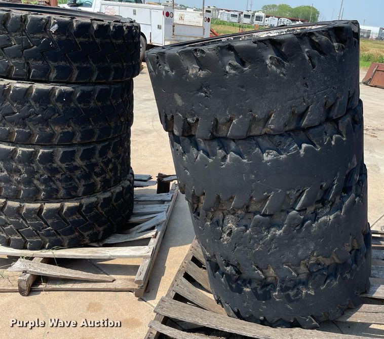 image for item ME9828 Skid steer tires and wheels