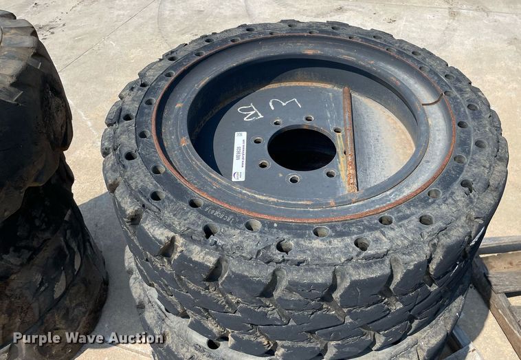 image for item ME9828 Skid steer tires and wheels