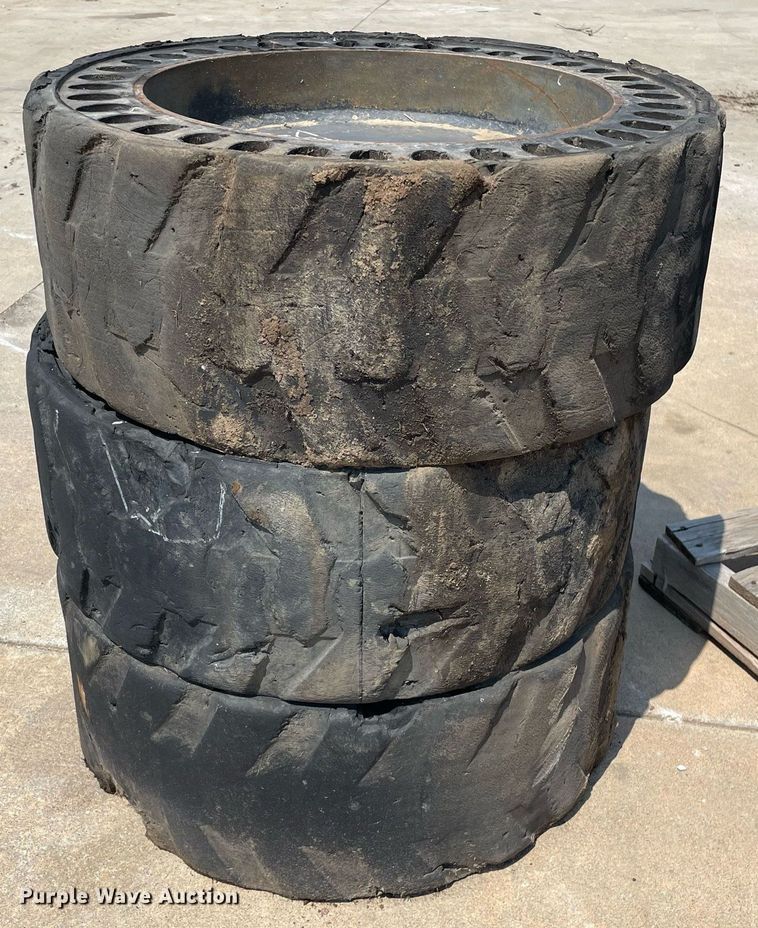image for item ME9828 Skid steer tires and wheels