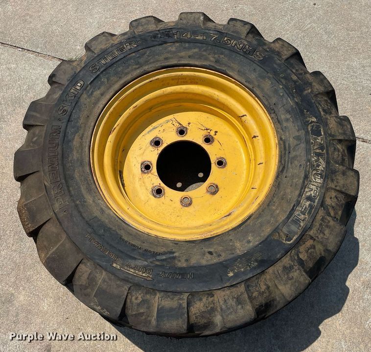 image for item ME9828 Skid steer tires and wheels