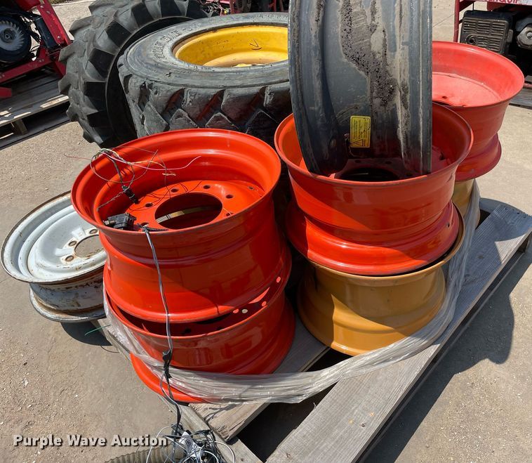 image for item ME9828 Skid steer tires and wheels